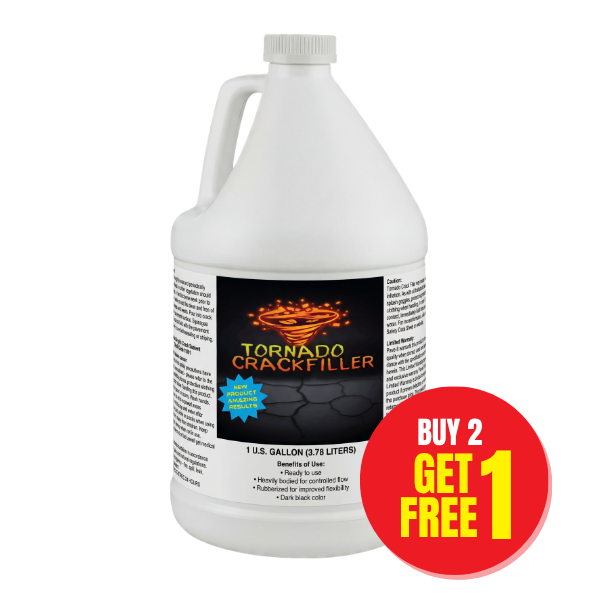 Tornado Crackfiller – Pavement Crack Sealant (1 Gallon)